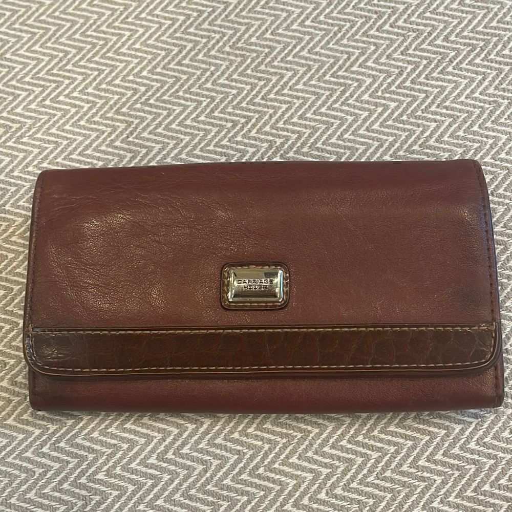Carriage House Vintage Soft Leather Large Wallet